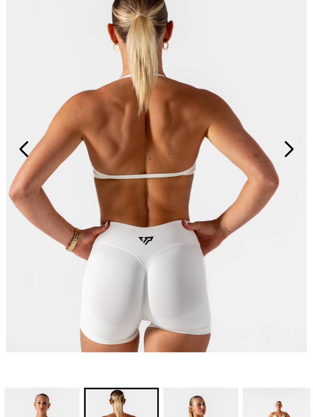 RECOIL BRALETTE - OFF WHITE